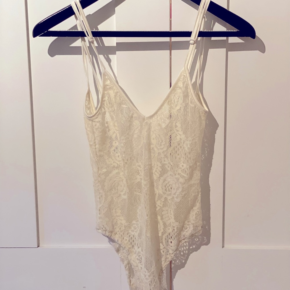 NWT Sexy lace body suit
